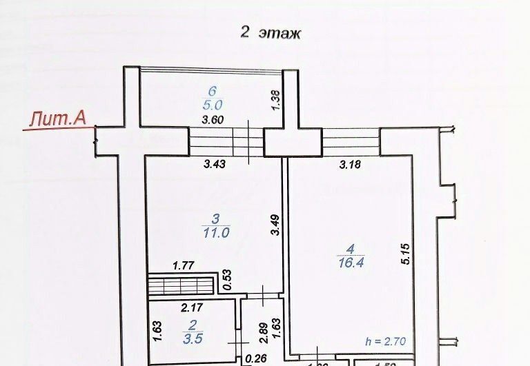 квартира г Тверь р-н Заволжский ул 2-я Красина 49 фото 3