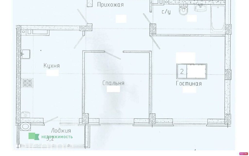 квартира г Ставрополь ул Доваторцев 86/1 фото 14
