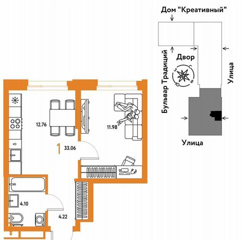 р-н Калининский ул Андрея Кореневского 5 корп. 1 фото