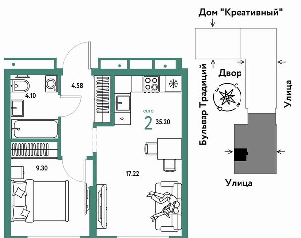 р-н Калининский корп. 1 фото