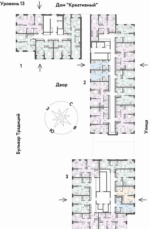 квартира г Тюмень р-н Калининский ул Андрея Кореневского 5 корп. 1 фото 17