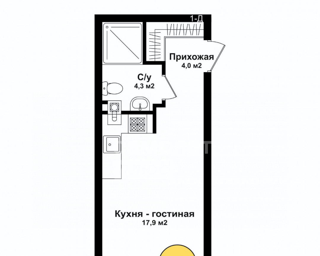 квартира г Астрахань ул 1-я Воскресенская 2 Зацарево м-н фото 9
