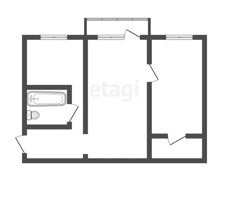 квартира г Ангарск 5, 15-й микрорайон фото 2