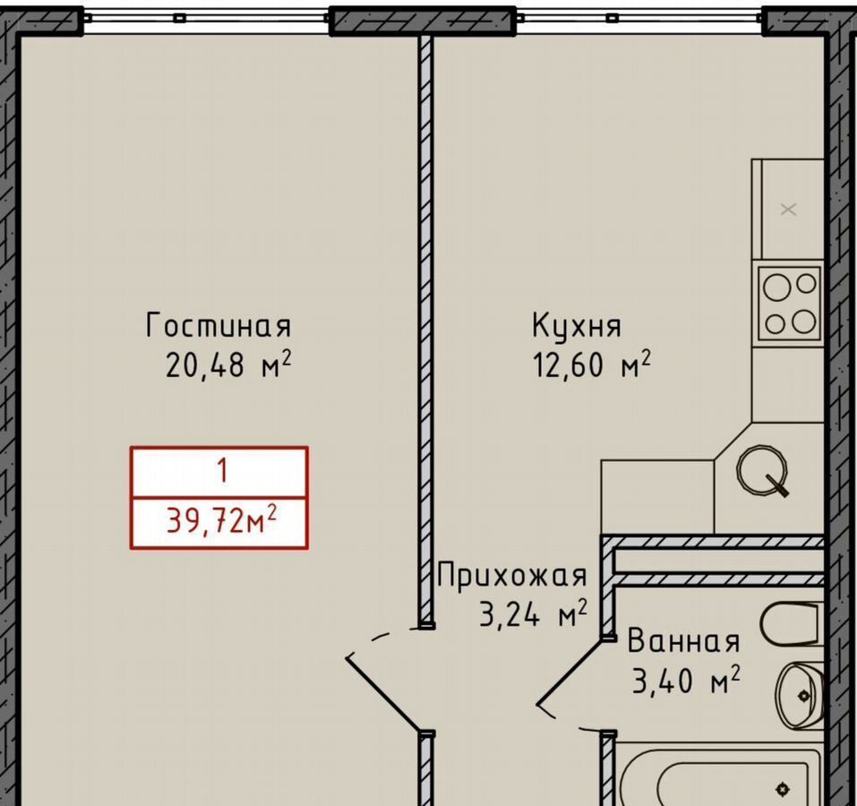 квартира г Избербаш ул Им Р.Зорге 44 фото 29