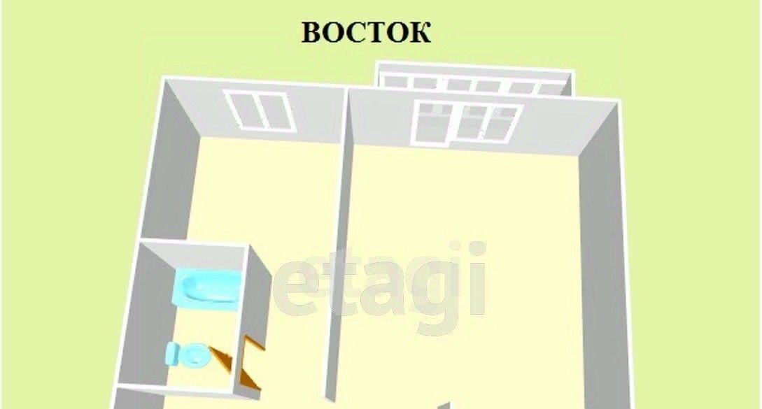 квартира г Южно-Сахалинск ул Украинская 22а фото 2