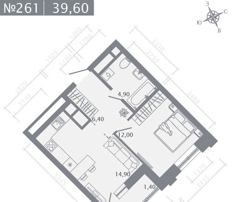 квартира г Казань метро Горки ул Родины 27б фото 1