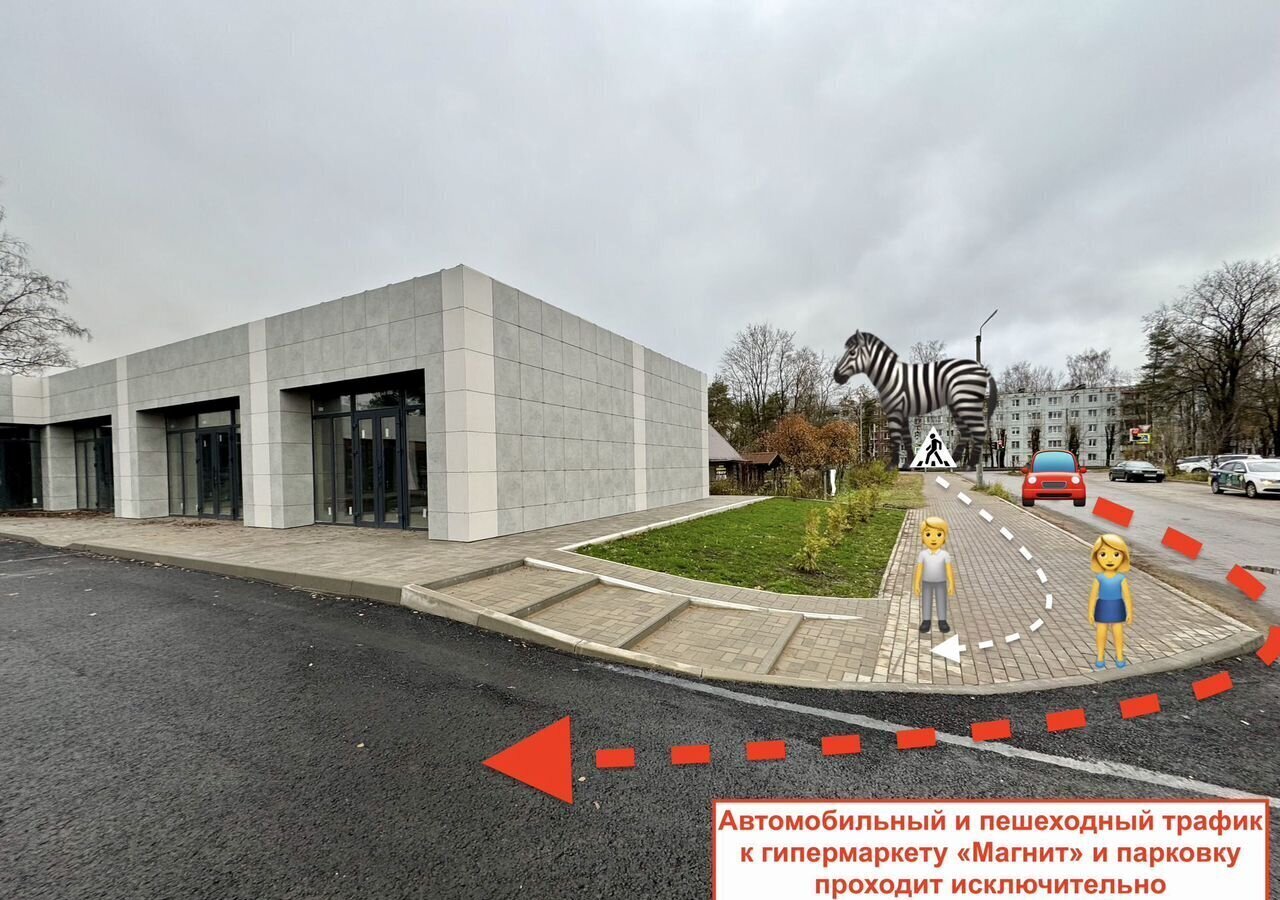 свободного назначения р-н Кингисеппский г Кингисепп Кингисеппское городское поселение, 1-я линия, 2Б фото 6