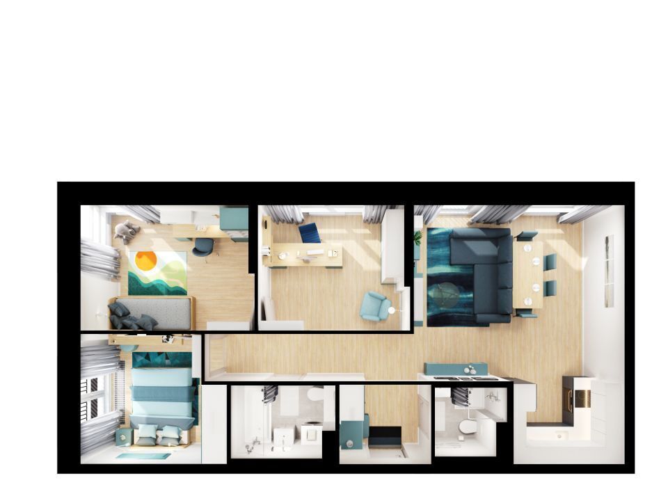 квартира г Москва метро Бутырская ЖК Руставели 14 к 2. 6 фото 2