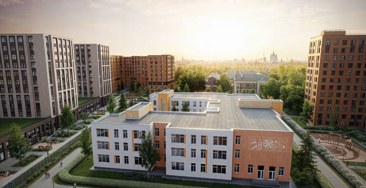 квартира г Санкт-Петербург метро Ладожская ул Партизанская 5 ЖК «ЛСР. Большая Охта» лит. Б, корп. В 2 фото 14