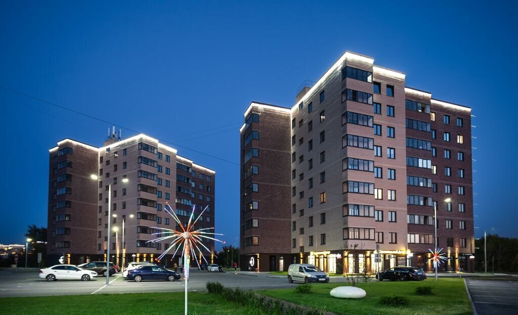 квартира г Тюмень р-н Центральный ул 2-я Луговая 22 ЖК SALUT корп. 3 фото 6