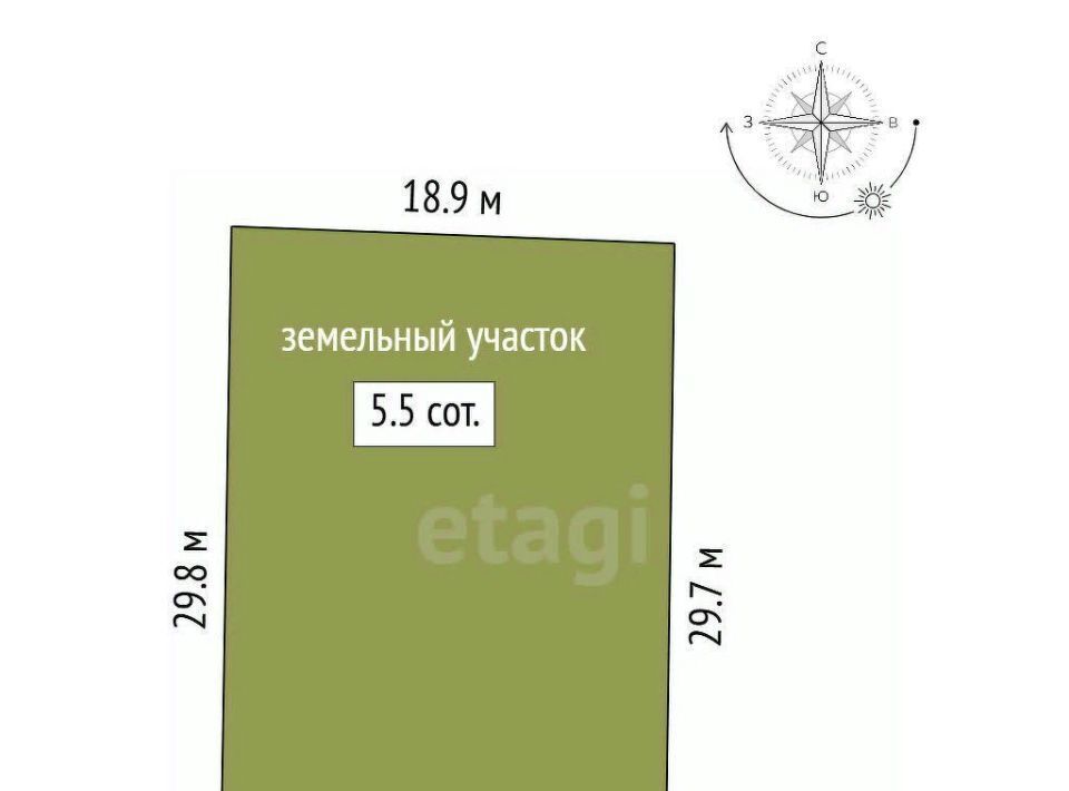 земля г Азов пер 2-ой Линейный Азовский район фото 2