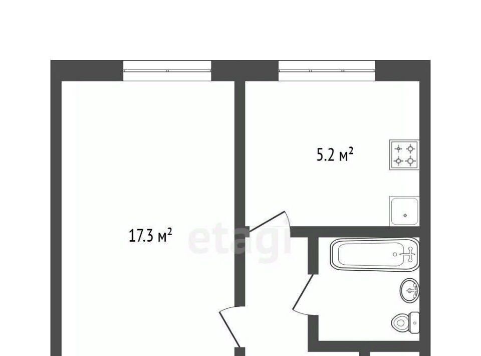 квартира г Омск р-н Центральный ул Омская 114/3 Центральный АО фото 2