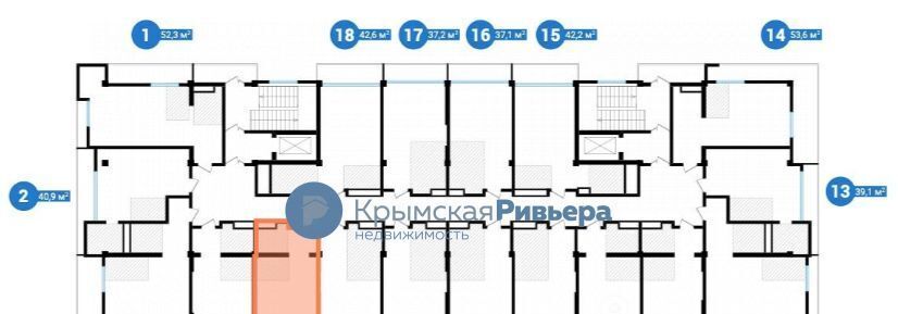 квартира г Ялта пгт Кацивели ул Академика В.В. Шулейкина 8 фото 3