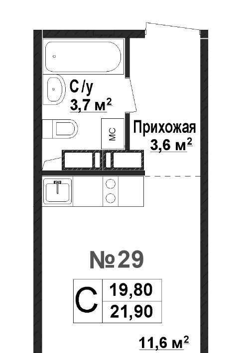 квартира г Нижний Новгород Парк культуры Торпедо жилой комплекс фото 1
