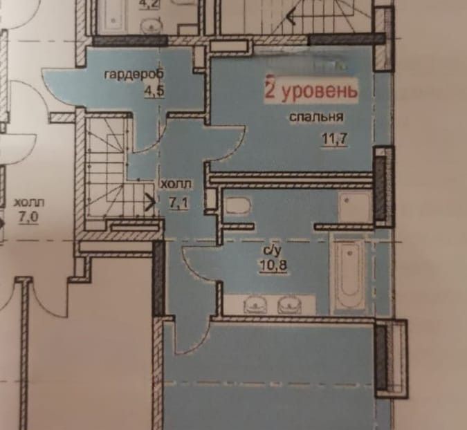 квартира г Уфа р-н Советский ул. Гали Ибрагимова, 5 фото 40