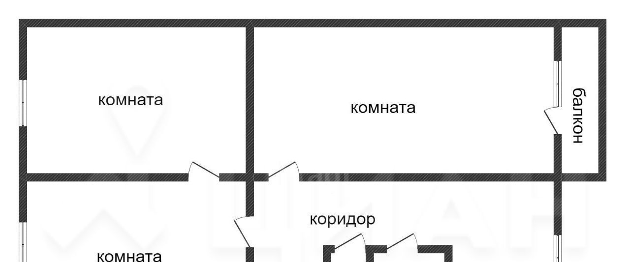 квартира г Нижний Новгород р-н Автозаводский Комсомольская ул Дьяконова 26а фото 2