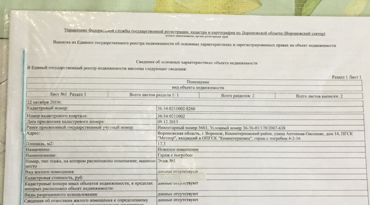 гараж г Воронеж р-н Коминтерновский ул Антонова-Овсеенко 14 фото 3