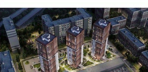 квартира г Воронеж р-н Ленинский ЖК «Галилей» фото 3