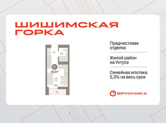 р-н Чкаловский Ботаническая жилой район «Шишимская горка» улица Гастелло, 19А фото