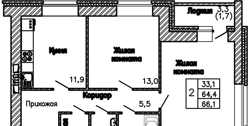 квартира г Воронеж р-н Коминтерновский Подгорное ЖК «Перемена» фото 1