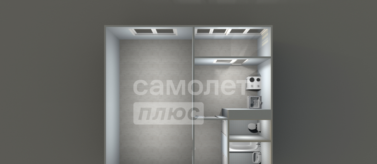 квартира г Подольск микрорайон Зелёновский ул Комсомольская 68 м-н, Подольск фото 23