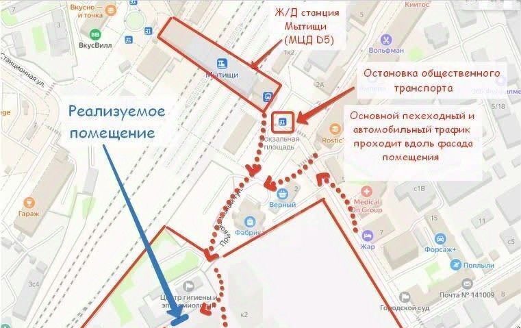 торговое помещение г Мытищи к 1, Яуза Парк жилой комплекс фото 6
