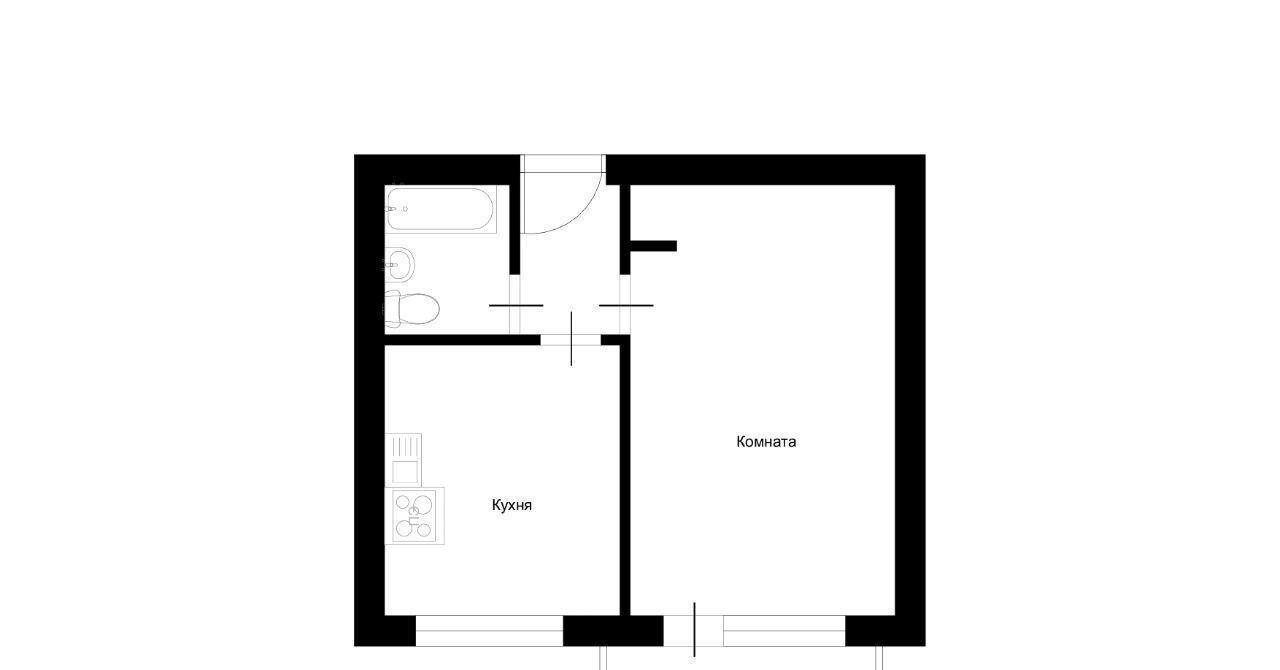 квартира г Курск р-н Сеймский ул Менделеева 67 фото 2