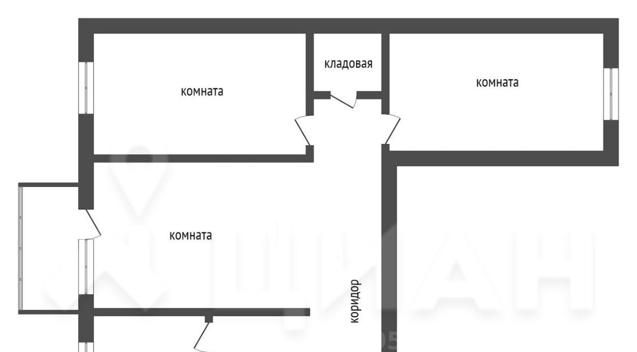 квартира г Нижневартовск ул Омская 10 фото 2