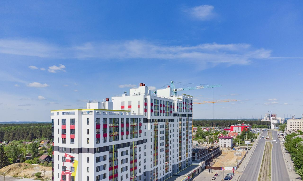 квартира г Екатеринбург р-н Орджоникидзевский Уралмаш пер Черниговский 20 ЖК «Белая башня» м-н фото 42