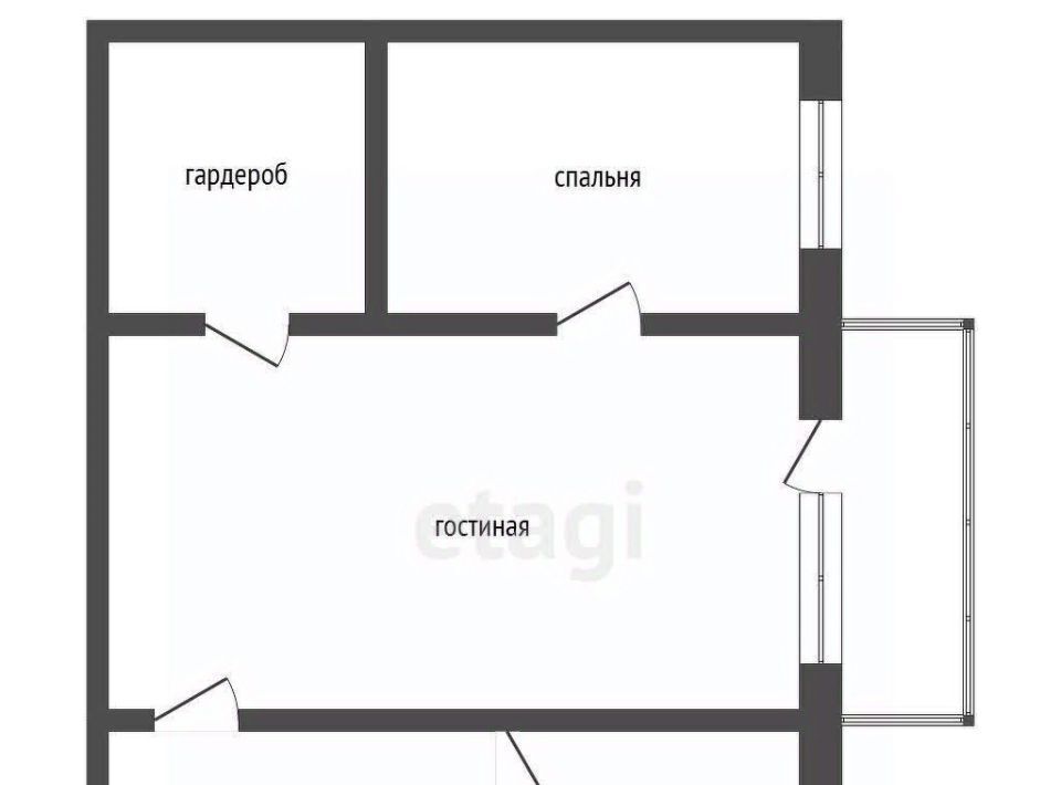 квартира г Муром ул Муромская 1 фото 2