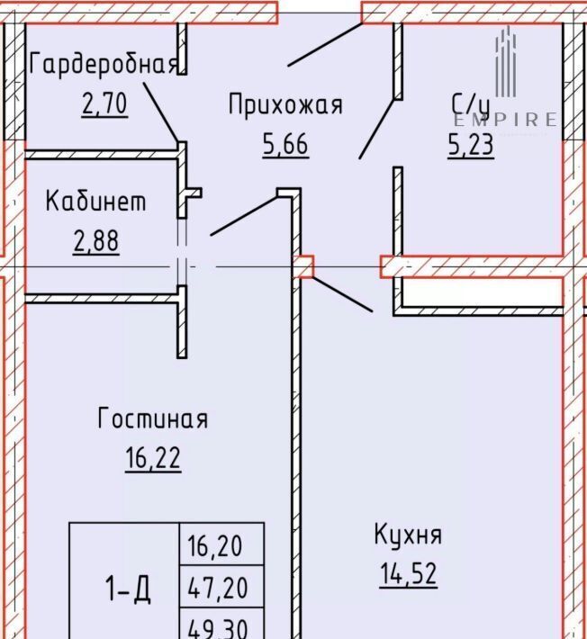 квартира г Грозный р-н Заводской ул. Гагарина, 84 фото 1