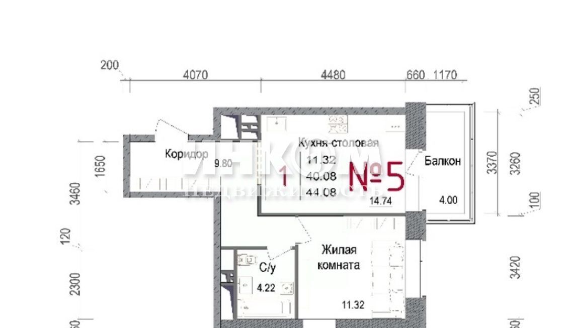 квартира г Наро-Фоминск ул Володарского 10 фото 2