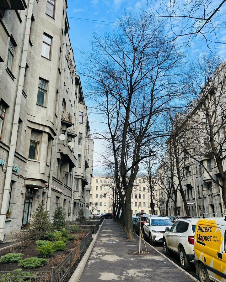 комната г Санкт-Петербург п Шушары Центральный район метро Чернышевская Пески ул Некрасова 58 округ Смольнинское фото 20
