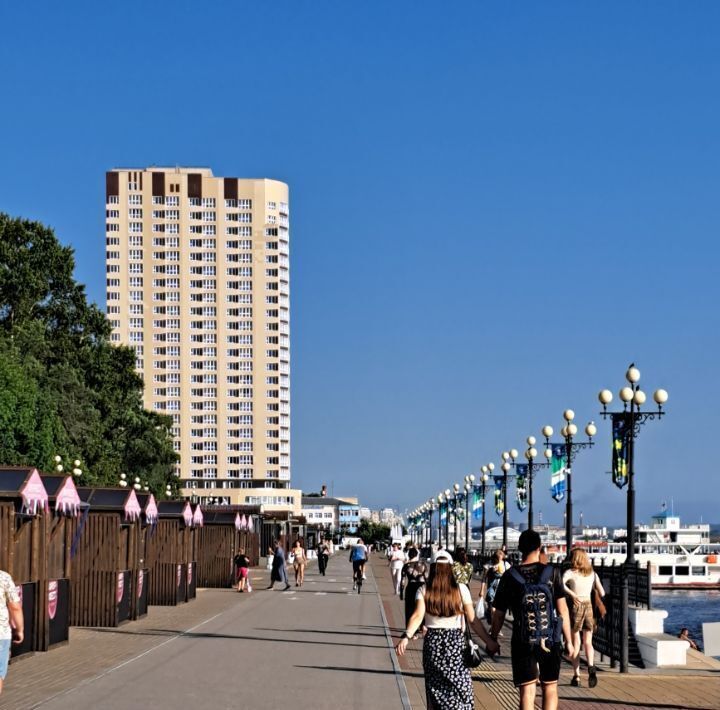 квартира г Хабаровск р-н Центральный б-р Уссурийский 2/1 фото 1