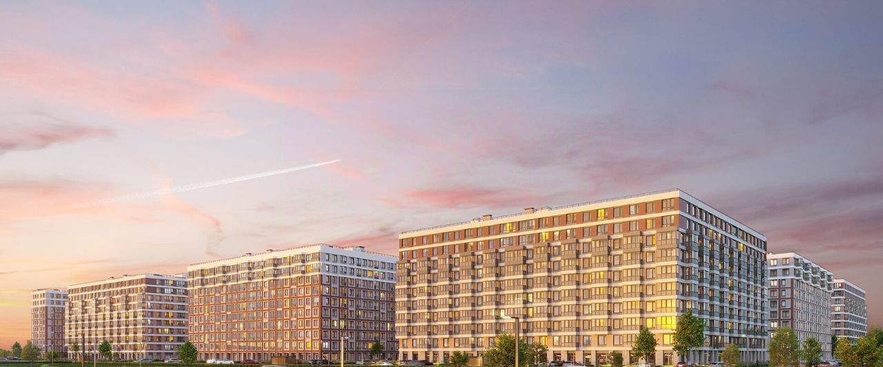 квартира г Санкт-Петербург п Шушары метро Купчино UР-квартал «Новый Московский» фото 2