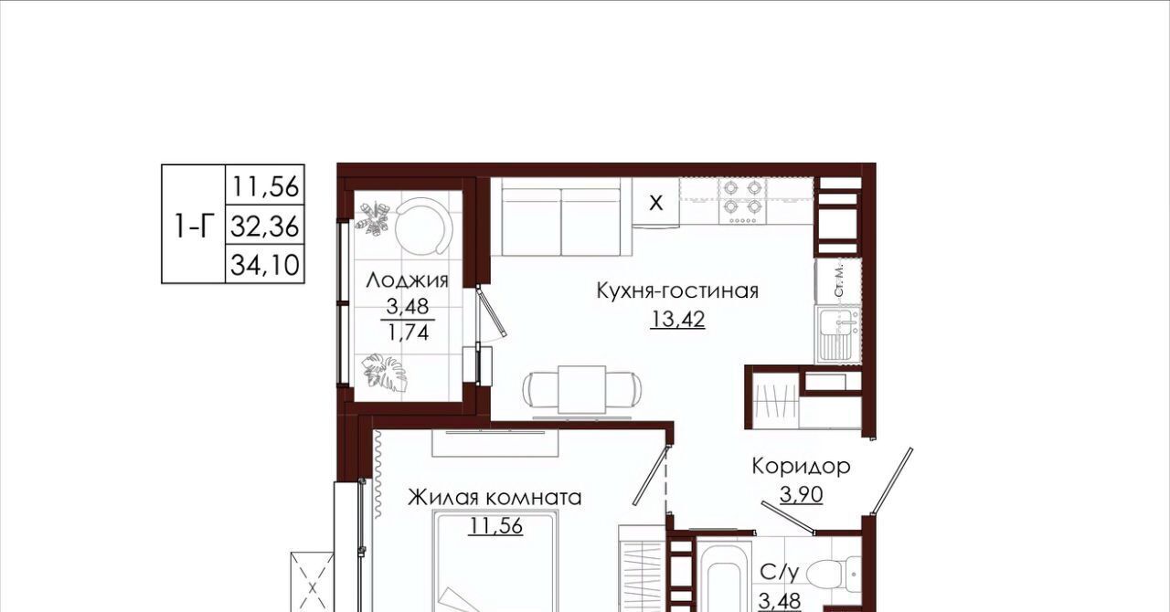 квартира г Хабаровск р-н Индустриальный ул Слободская фото 1