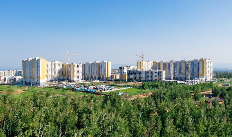квартира г Красноярск р-н Советский жилмас «Нанжуль-Солнечный», стр. 13А фото 5