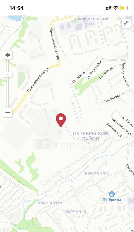 квартира г Новосибирск р-н Октябрьский ул В.Высоцкого 143/9 Плющихинский фото 4