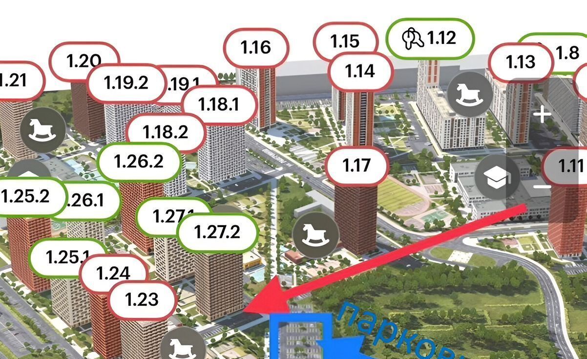 свободного назначения г Одинцово ЖК Одинцово-1 к 1. 27.2, Внуково фото 7