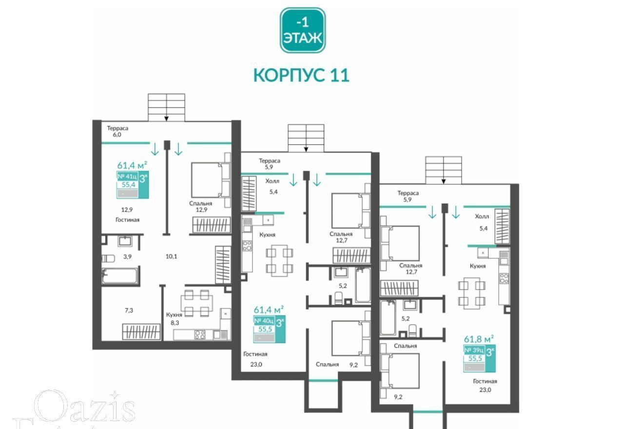 квартира г Алушта с Виноградное ул Сусловой 3 фото 2