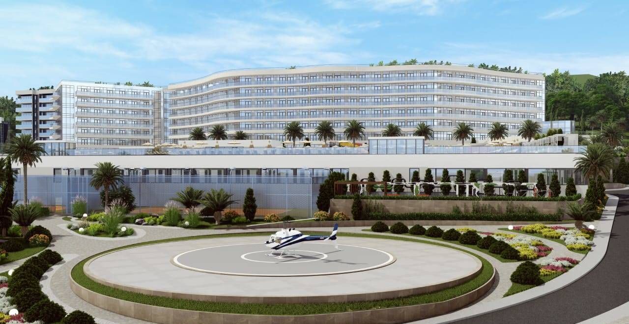 квартира г Сочи р-н Лазаревский ул Туристская с Аше МФК Royal Beach з/у 9 фото 25