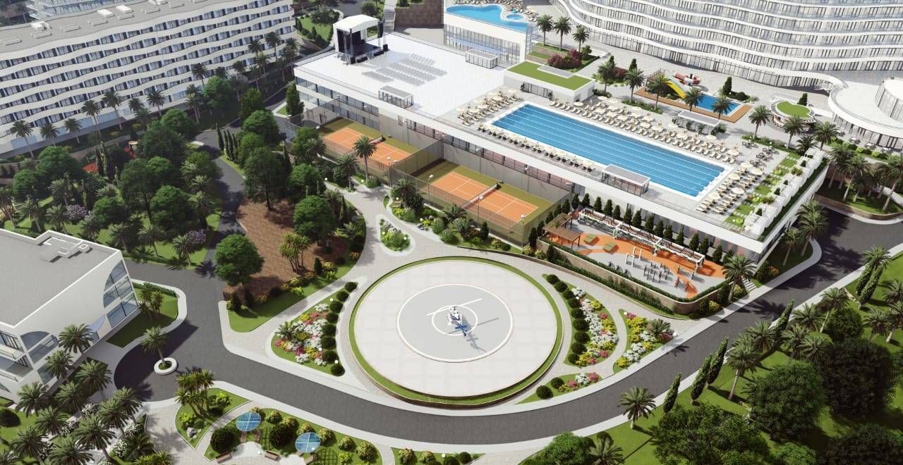 квартира г Сочи р-н Лазаревский ул Туристская с Аше МФК Royal Beach з/у 9 фото 9