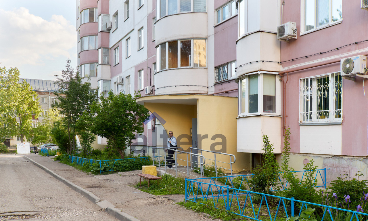 квартира г Казань р-н Авиастроительный Авиастроительная Соцгород ул Челюскина 24 м-н фото 16