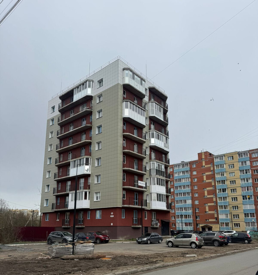 квартира г Архангельск р-н округ Майская Горка ул Первомайская 18/1 жилой дом на Первомайской 8-й м-н фото 13
