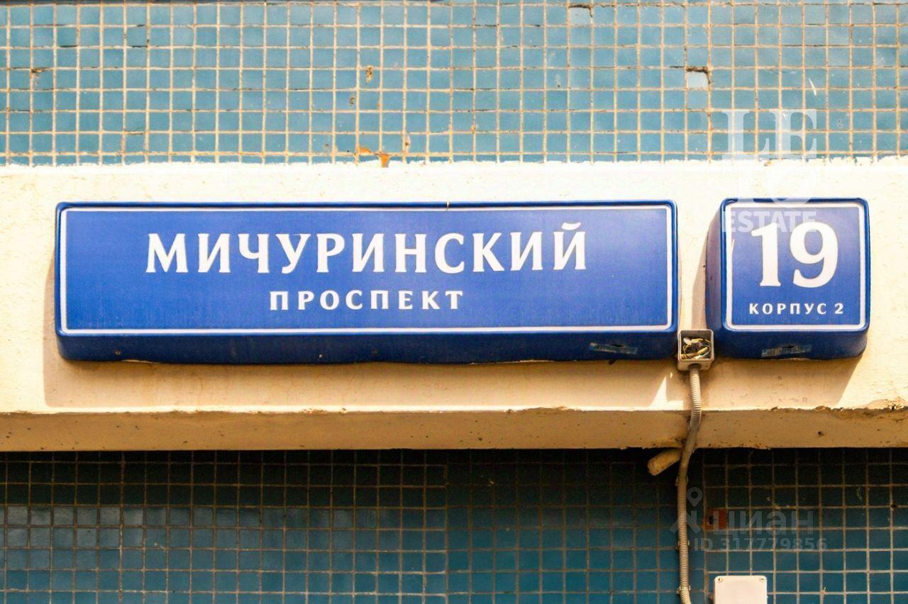 квартира г Москва пр-кт Мичуринский 19/2 Московская область фото 23