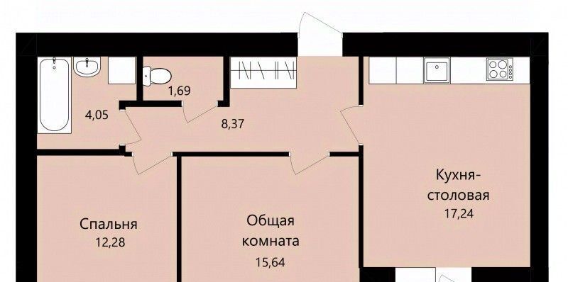 квартира г Саранск р-н Ленинский ул Филатова 11 ЖК «‎На Филатова» фото 1