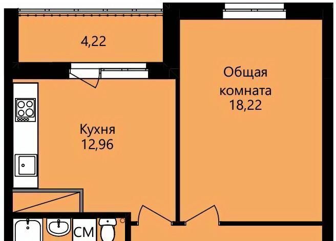 квартира г Саранск р-н Октябрьский ул Юрия Святкина 14 фото 1