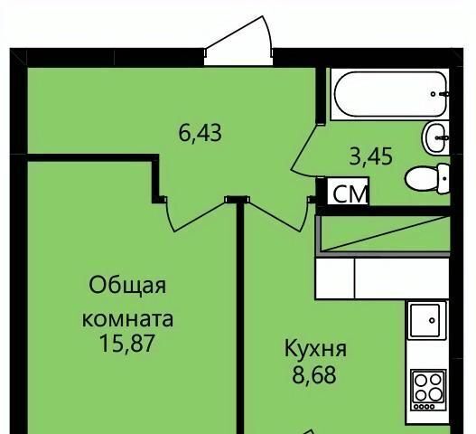 квартира г Саранск р-н Октябрьский ул Юрия Святкина 14 фото 1
