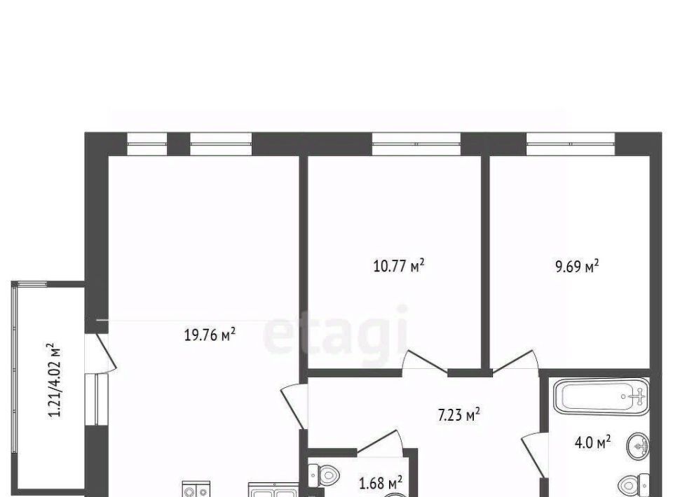 квартира р-н Аксайский г Аксай ул Строителей 10/6к 6 фото 1