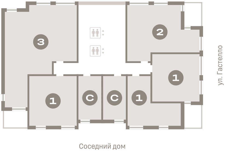квартира г Екатеринбург р-н Чкаловский Ботаническая жилой район «Шишимская горка» улица Гастелло, 19А фото 3